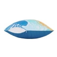 thumbnail image 4 of Phantoscope 18" x 18" Blue Jellyfish Polyester Decorative Pillow Covers (2 Count), 4 of 4