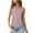 Pink, variant on Sevevn Women's Fashion Solid Round Neck Short Sleeves Casual T-Shirt Top Family Gifts Green XXL