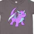 thumbnail image 4 of Inktastic Cute Baby Purple Dragon Boys or Girls Toddler T-Shirt, 4 of 5