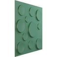 thumbnail image 2 of 19 5/8"W x 19 5/8"H Cosmo EnduraWall Decorative 3D Wall Panel, Universal Pearl Metallic Sea Mist (Covers 2.67 Sq. Ft.), 2 of 6