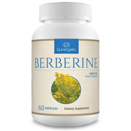 Premium Berberine Supplement -1,200 mg of Berberine Per Serving – Non-GMO Berberine HCI Supplement- Powerful Berberine Health Formula - 60 Berberine