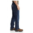 thumbnail image 6 of Carhartt Men's Full Swing Relaxed Fit Dungaree Jeans Dark Blue 40W x 30L, 6 of 7