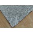 thumbnail image 2 of Shaggy Area Rug Gray Soft Polyester Shag 5x8 ft by MystiqueDecors Table Tufted Grey Carpet Rich Plush Family Living Room Kids Room Bedroom Rugs, 2 of 3
