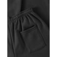 thumbnail image 5 of Mens Ultimate Comfort Sweatpants Heavyweight Fleece Pants with Pocket Gym Active Lounge Relaxed Jogger, 5 of 8