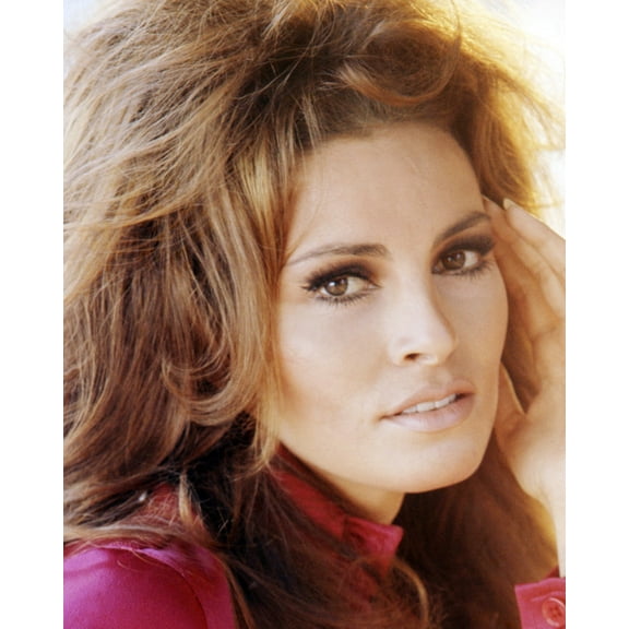 Raquel Welch Beautiful Close-Up Portrait 24x36 Movie Poster HD Aluminum Wall Art
