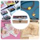 thumbnail image 5 of Amphibia Caja Organizadora de Madera Rústica - Caja Decorativa Multifuncional para Escritorio, Hogar, Oficina, Joyas y Manualidades, 5 of 6