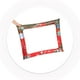 thumbnail image 4 of KAKOWELY Marco inflable para fotomatón navideño, divertido accesorio para selfies, decoración para fiestas navideñas, suministros festivos para fotomatón., 4 of 5