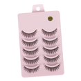 thumbnail image 4 of Extensión de Pestañas Postizas Fernando D Curliness Fake Anime Lashes Makeup Lash Strip 3D Grueso Desordenado 10x M-5 pares, 4 of 8