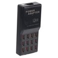 thumbnail image 3 of USB Charging Hub, USB Charging Station Hub, Plastic Charger AC To DC Charger For All Phone Global Universal US,EU,UK,AU, 3 of 8