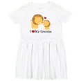 thumbnail image 3 of Inktastic I Love My Grandpa Girls Toddler Dress, 3 of 5