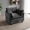 Black, variant on ROOMARK Deep Seat Comfy Cloud Modular Sectional Sofa, Modern Modular Couch for Home Living Room Bedroom(Blue, 1 Seat)
