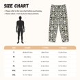 thumbnail image 4 of Lsque Panda With Crown And Stars Print Women's Pajama Pants, Lounge Pant - Comfortable Home Wear,Elastic Waistband, Stylish Design-Small, 4 of 9