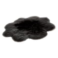 thumbnail image 5 of Shaggy Area Rugs Alfombra de piso Súper suave de flores se la la adaptaciónción a de juegos para (3 piezas, 17 colores) Negro Soledad Alfombras de área, 5 of 5