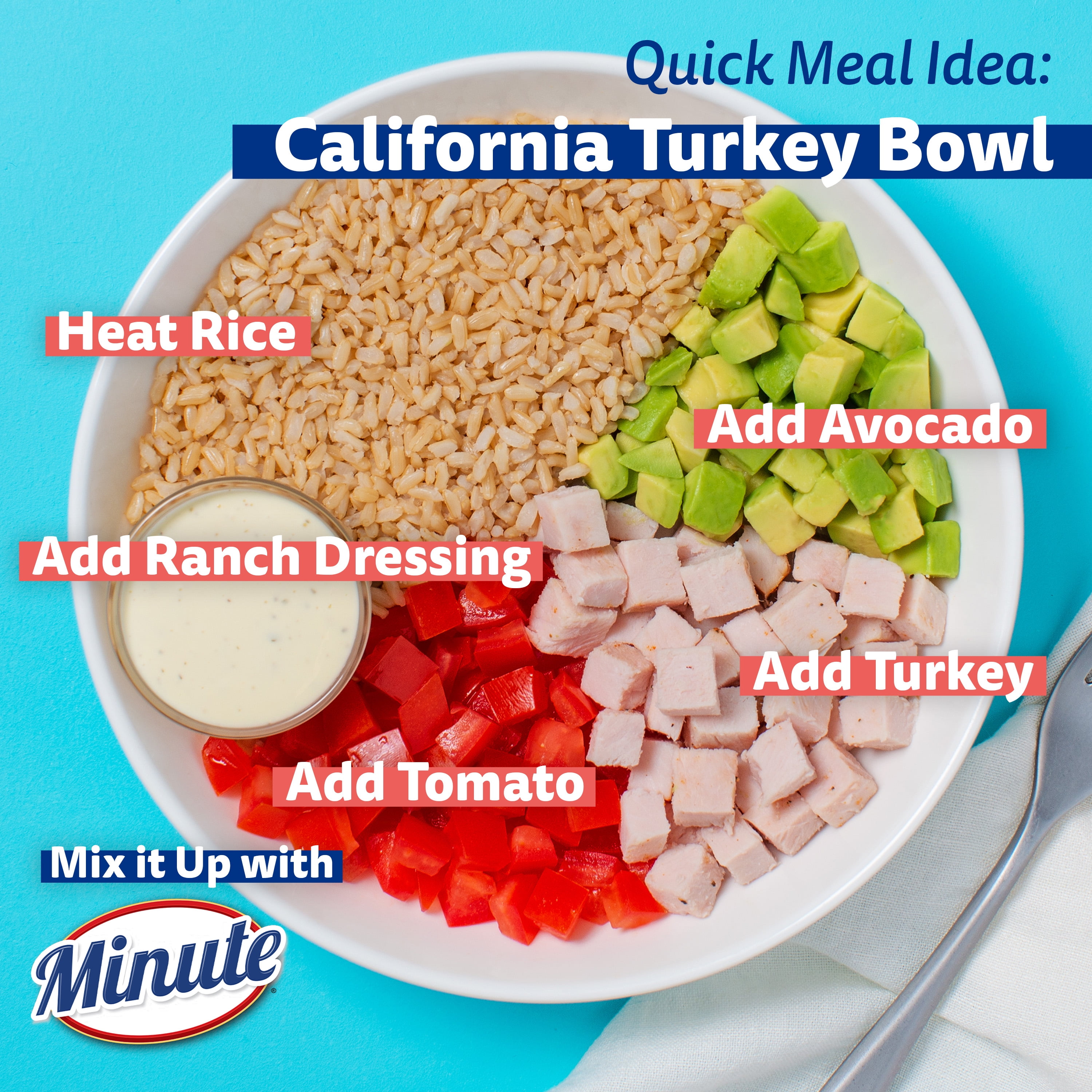 Minute® Ready to Serve White Rice 2-4.4 oz. Cups
