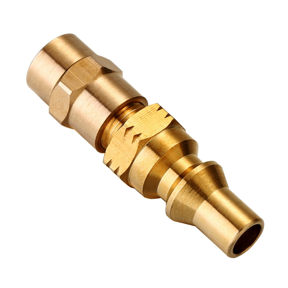 WADEO 1/8” Female Thread x 1/4” Male Quick Connect Plug, propane quick connect fittings, Quick