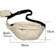 thumbnail image 2 of Bolso de pecho Bolso de cintura de canguro de moda Bolso de bandolera de tendencia de pareja MFZFUKR CPB-DE-SSW1348-1, 2 of 5