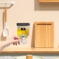 thumbnail image 1 of Xuniizn Wall Mounted Oil Dispenser Kitchen Seasoning Organizer Leakproof Oil Container, 1 of 8