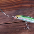 thumbnail image 2 of Naiovety 30 piezas rodamiento de bolas giratorio de acero inoxidable resistente al desgaste giratorio pesca Snap giratorios accesorios de pesca para lago Gimnasios en casa Tipo 2 Naiovety OD015680-02, 2 of 6