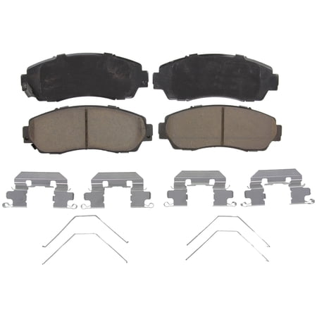 Wagner QuickStop ZD1521 Ceramic Disc Brake Pad Set Fits select: 2012-2016 HONDA CR-V, 2011-2017 HONDA ODYSSEY