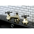 thumbnail image 4 of Kingston Brass Water Onyx 8 in. Widespread Bathroom Faucet Black Stainless Steel Stainless Steel Finish, 4 of 5