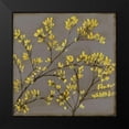 thumbnail image 2 of Goldberger, Jennifer 15x15 Black Modern Framed Museum Art Print Titled - Forsythia I, 2 of 5