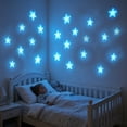 thumbnail image 1 of TTJ Sticker Packs Cute Stickers Glow in the Dark Star Stickers Fluorescent Wall Decals Luminous Night Ceiling Decor Adhesive Star Set for Bedroom Nursery Room Decor, 1 of 7