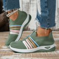 thumbnail image 2 of Breathable Flat Shoes With Decorative Cord Detailing for Everyday Outdoor Activity Casual Ons Women Comfortable -on Walking Footwear, 2 of 8