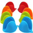 thumbnail image 1 of 4 pairs of mini oven gloves, heat-insulating silicone oven mitts, 1 of 5