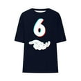 thumbnail image 4 of Tops para hombre, blusas y camisas de manga corta con cuello redondo para hombre, jersey informal con cuello redondo estampado para hombre, pantalones cortos deportivos para fitness, blusa de poliéste, 4 of 5