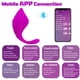 thumbnail image 4 of Juguetes sexuales para adultos para mujeres, mini vibrador interactivo con control remoto Bluetooth para parejas, masaje oculto portátil, vibrador de clítoris, estimulación del punto G, juguete sexual, 4 of 8