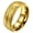 Gold, variant on PAMTIER Men's Stainless Steel 8mm Basketball Pattern Engraved Matte Finished Rings Promise Wedding Band Comfort Fit Jewelry Gift Gold 7