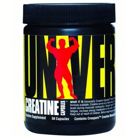 Universal Nutrition Creatine Capsules, 50 Ct