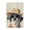Sunglasses Beach Dog, variant on Stupell Industries Ostrich & Cowboy Boots Novelty Painting Black Floater Framed Canvas Art Print Wall Art, 17 x 25