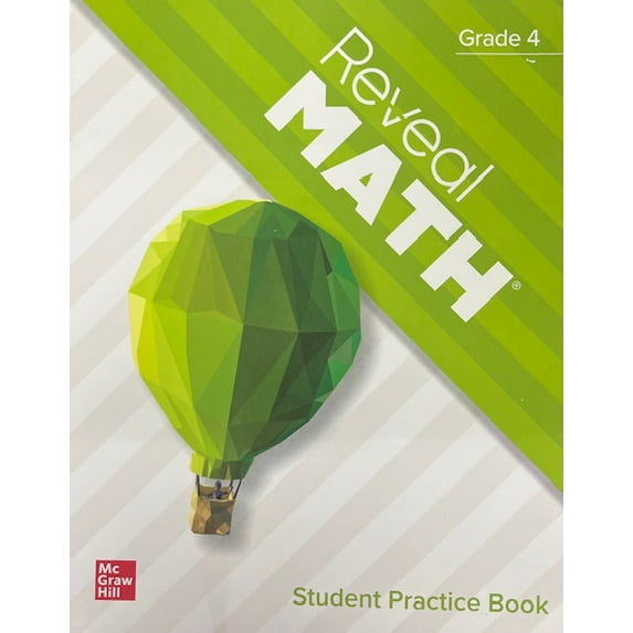 Pre-Owned Reveal Math, Grade 4, Student Practice Book