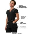 thumbnail image 3 of Green Town Scrubs for Women Scrub Set - Jogger Pant and V-Neck Top, 6 Pockets, Easy Care Uniforms, 3 of 6