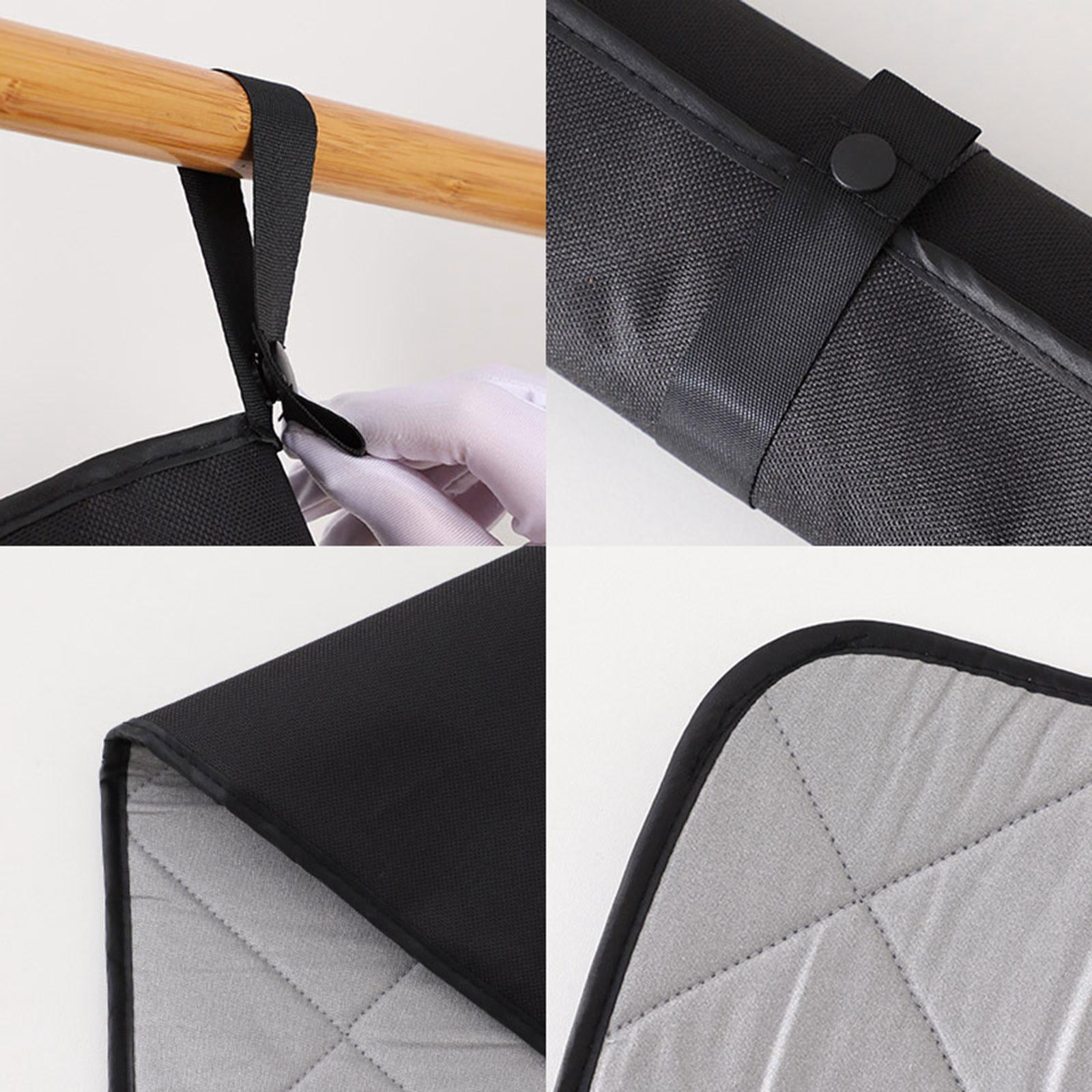 TISHITA Portable Ironing Mat Press Pad Foldable Premium Easy to Use Hanging Ironing Board Steamer Pad for Travel Dormitory Countertop