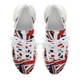 thumbnail image 5 of Union Jack British England UK Flag Walking Shoes for Men Woman Lightweight Tennis Fashion Elastic Sports Shoes Cushion Basketball Shoes, 5 of 7