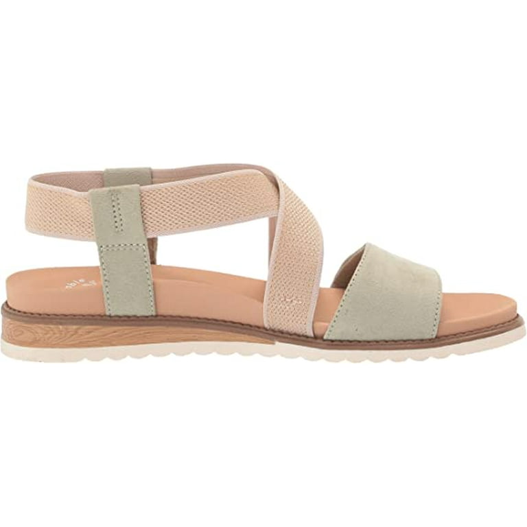 Dr. Scholl s Islander Pistachio Open Toe Slingback Slip On Strappy