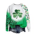 thumbnail image 2 of Chandail de la Saint-Patrick pour Femmes à Col Rond Imprimé Saint-Patrick Manches Longues, 2 of 4