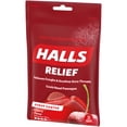 thumbnail image 4 of Halls Menthol Drops Cough Suppressant/Oral Anesthetic, Cherry, 25 Ct, 4 of 4