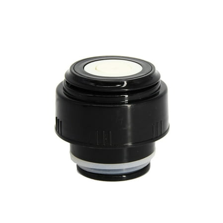 

1 Pcs 5.2cm Thermo Cover Vacuum Bottle Lid Thermo Cup Outdoor Travel Cup Cover Bright Black