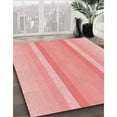 thumbnail image 2 of Ahgly Company Indoor Round Patterned Pastel Pink Area Rugs, 8' Round, 2 of 6