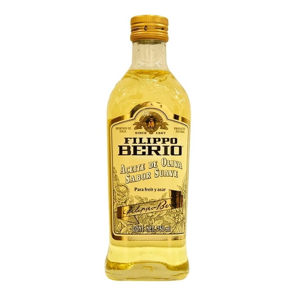 Aceite de oliva Filippo Berio sabor suave 750 ml
