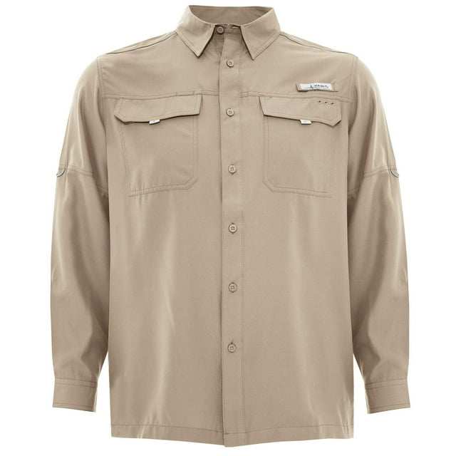 Habit Men's UPF 40+ UV Protection Long-Sleeve River Shirt