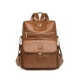 thumbnail image 4 of PRIYAL Laptop Backpack for Women,Travel Leather Backpack Nurse Teacher Carry on Backpack Computer Bag,Professional Water-Resistant Business Work Casual Daypack, 4 of 8
