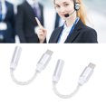 thumbnail image 4 of Type C To AUX Sound Adapter, USB C To 3.5mm Headphone Adapter Noise Reduction  for Laptops, 4 of 7