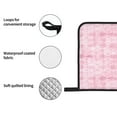 thumbnail image 6 of YFYANG Oven Mitts and Pot Holders Sets 4 Pieces, Non-Slip Heat Resistant Pink Diamond Pattern Kitchen Glove Pot Mat for Cooking and Baking, 6 of 8