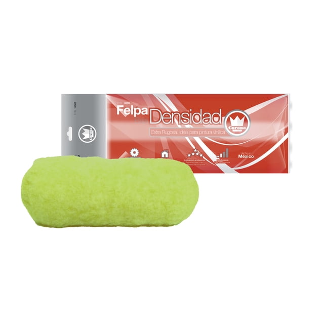 Felpa 9" Baja Densidad Corona 1 1/4"