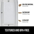 thumbnail image 4 of Patented Bath Tub Shower Mat, Machine Washable Bathtub Floor Liner Mats, Suction Cups and Drain Holes to Keep Tubs Clean, Soft on Feet, Bathroom Essentials, 35x16 Inch, Clear, 4 of 8