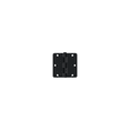 thumbnail image 2 of Deltana S35R41B 3-1/2" x 3-1/2" x 1/4" Radius Hinge; Residential Thickness; Flat Black Finish, 2 of 2